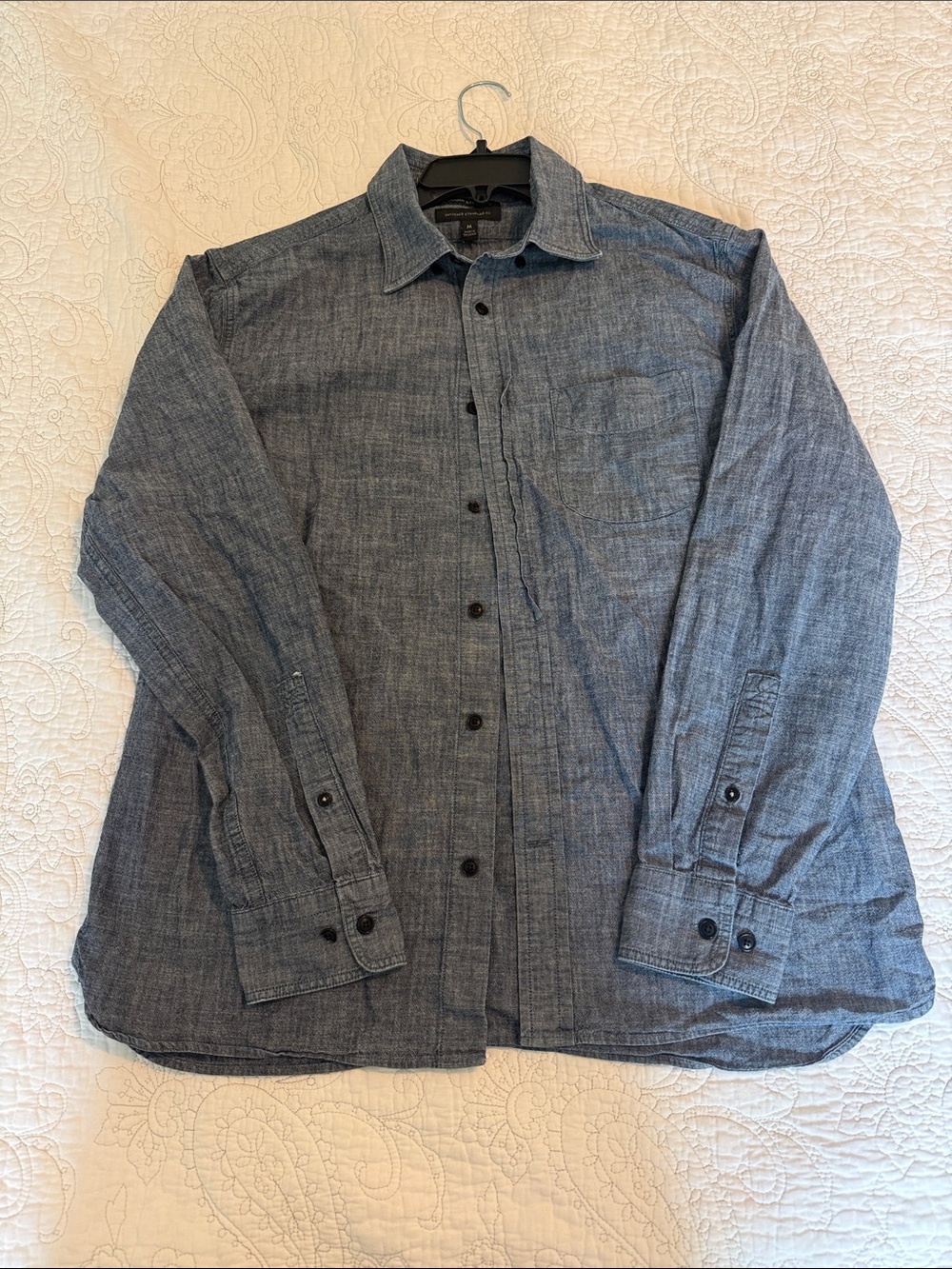 Banana Republic Blue Button-Up Shirt